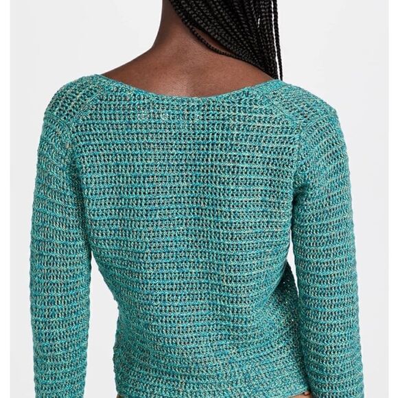 Vince Womens Marled Cardigan Med NWT $395 - Picture 2 of 11